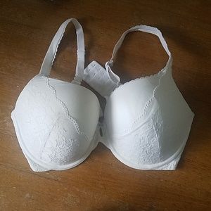 White Lace Bra